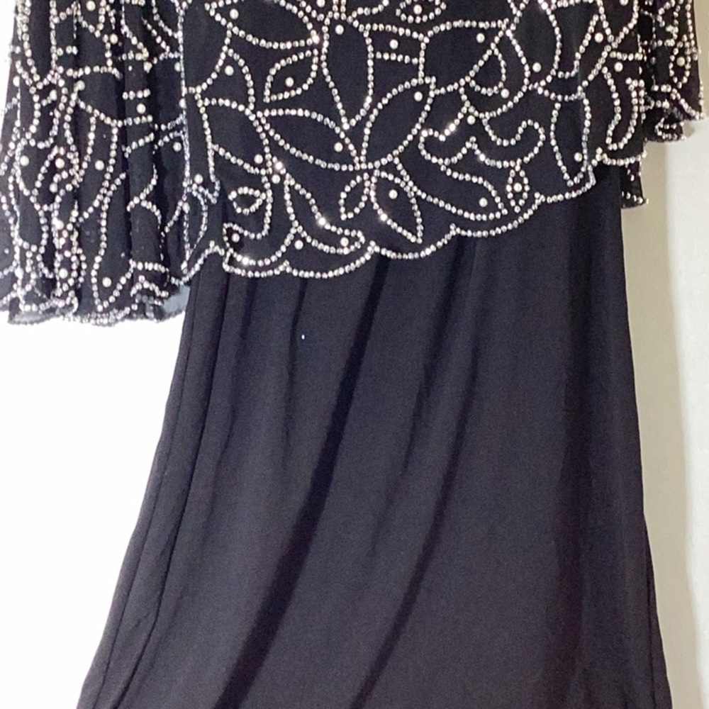 MSK Overlay Womens Evening Gown - Picture 3 of 9